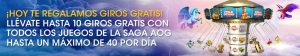 Williamhill 10 giros gratis