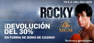 Betfair Devolución 30% bono casino