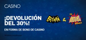 Betfair Casino - Devolución en slot del 30%