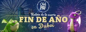 Paf Premios con la Ruleta de la Suerte