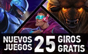 Sportium 25 giros gratis slots
