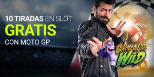 Luckia 10 tiradas slot gratis con motogp